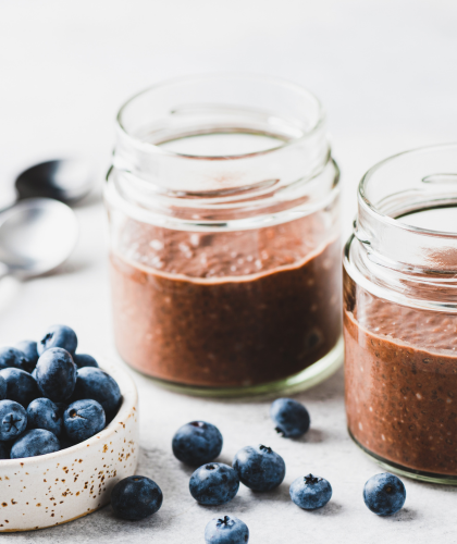 chocolate chia pudding