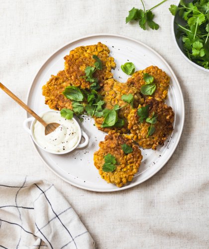lunchbox corn fritters