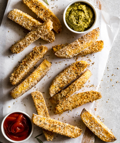 baked polenta fries