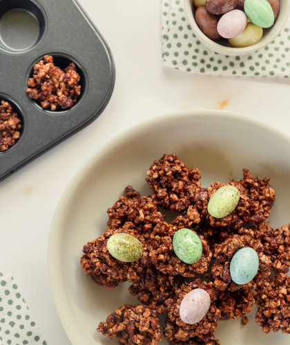 Easter chocolate crackles