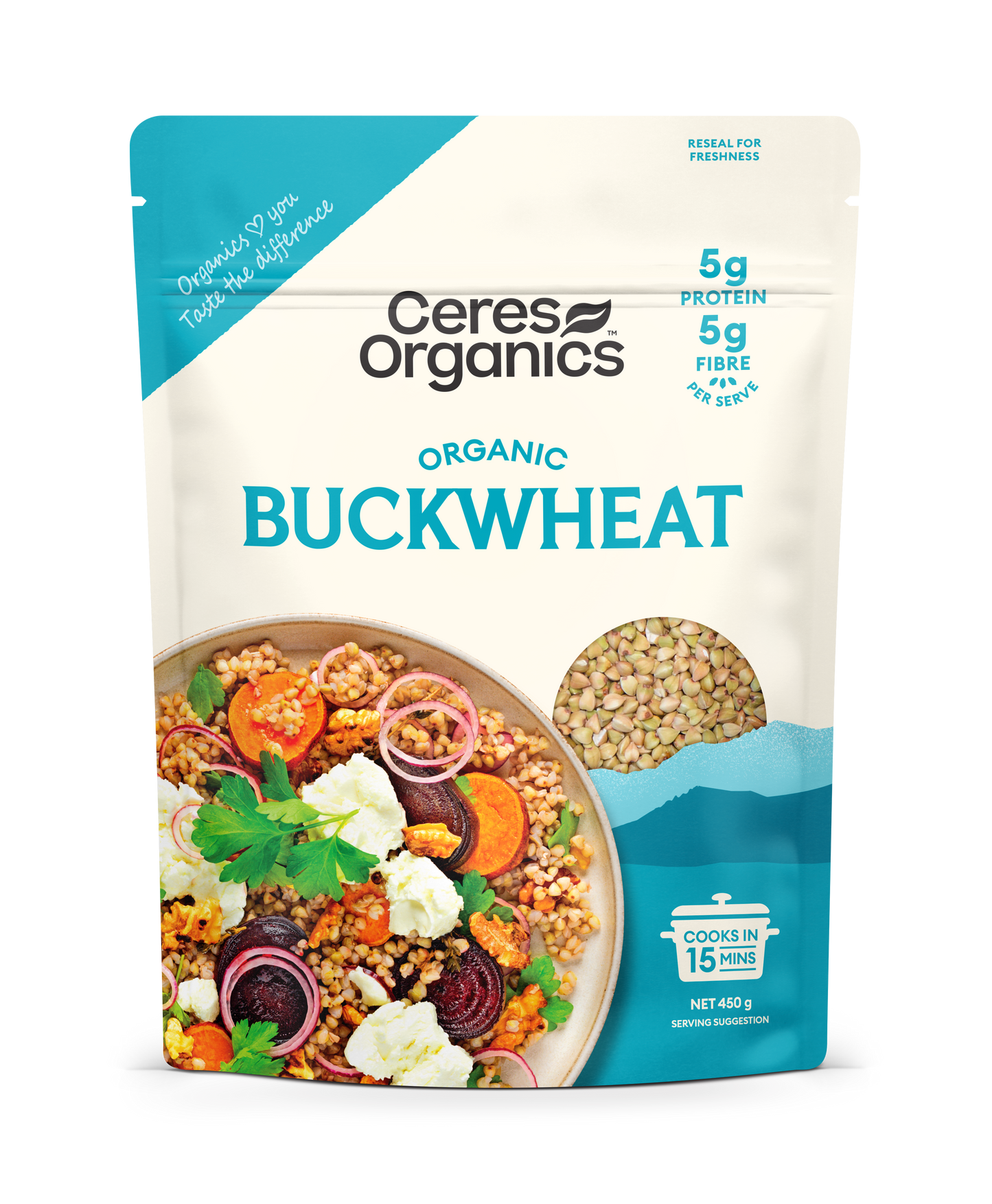 Organic Buckwheat - 450g