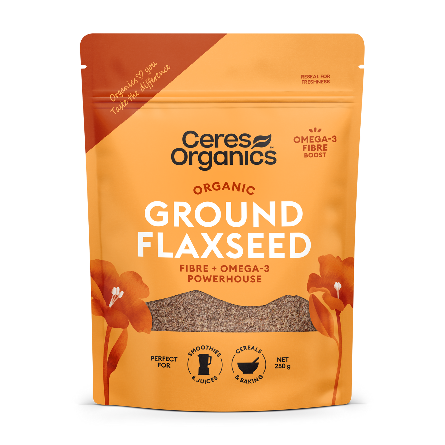 Organic Ground Flaxseed - 250g