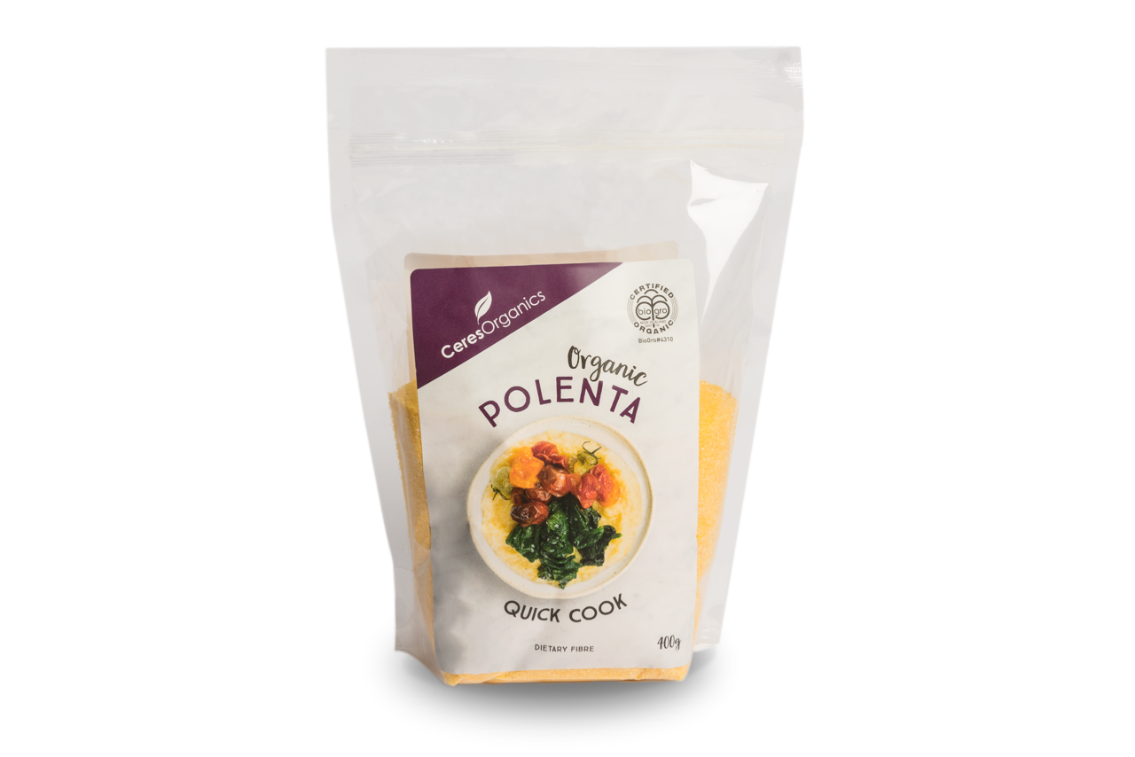 Organic Polenta, Quick Cooking - 400g