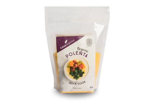 Organic Polenta, Quick Cooking - 400g