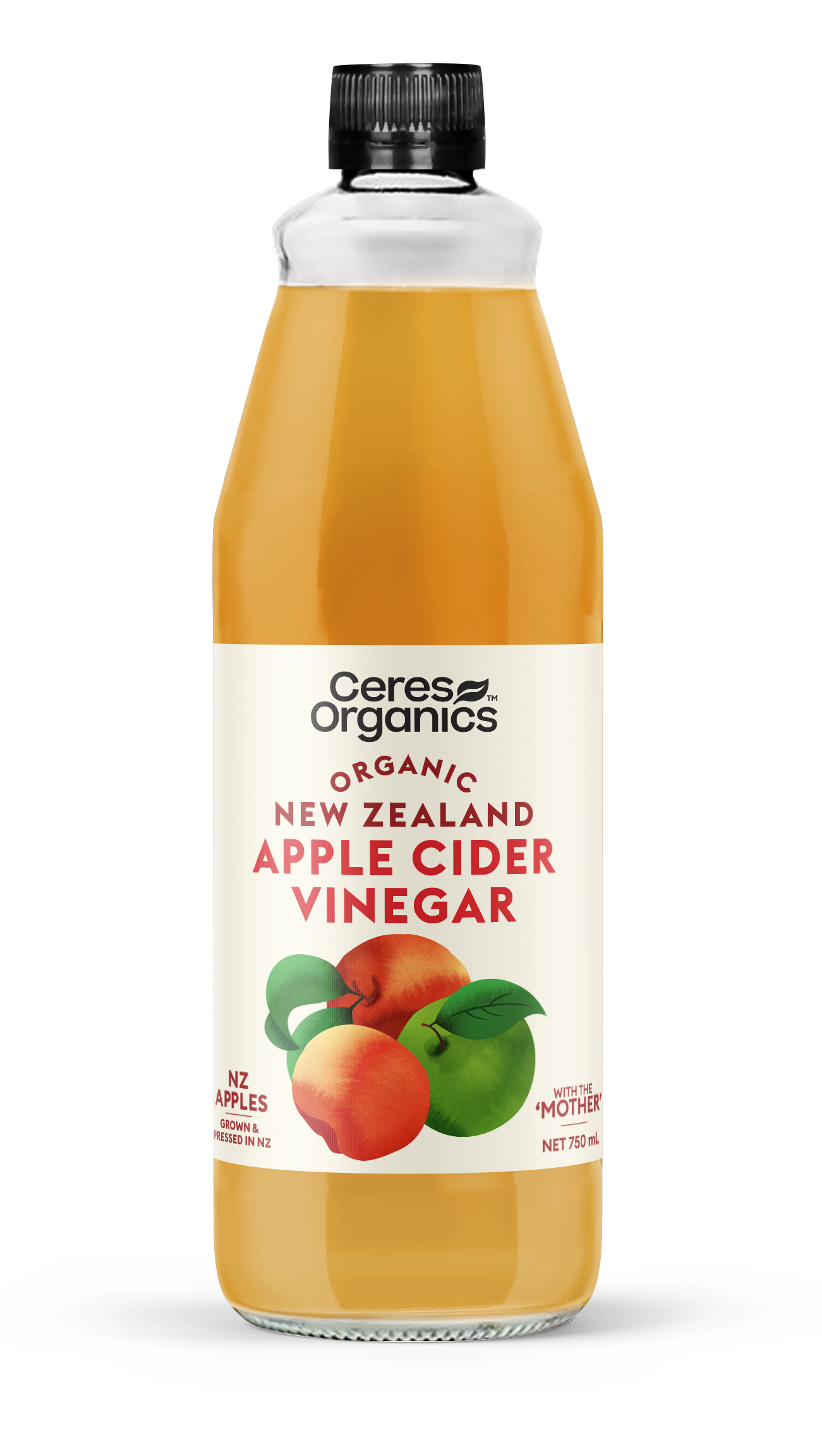 Organic RAW Apple Cider Vinegar - 750ml