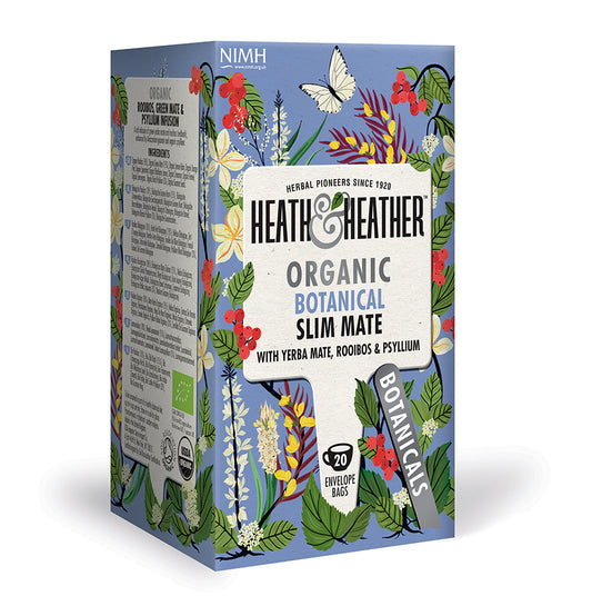 Heath & Heather Organic Botanical Slim Mate Tea - 20 Bag
