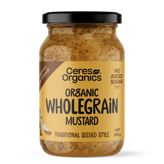 Organic Mustard, Wholegrain - 200g