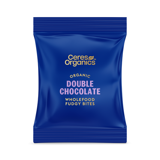 Organic Wholefood Fudgy Bites, Double Chocolate - 30g