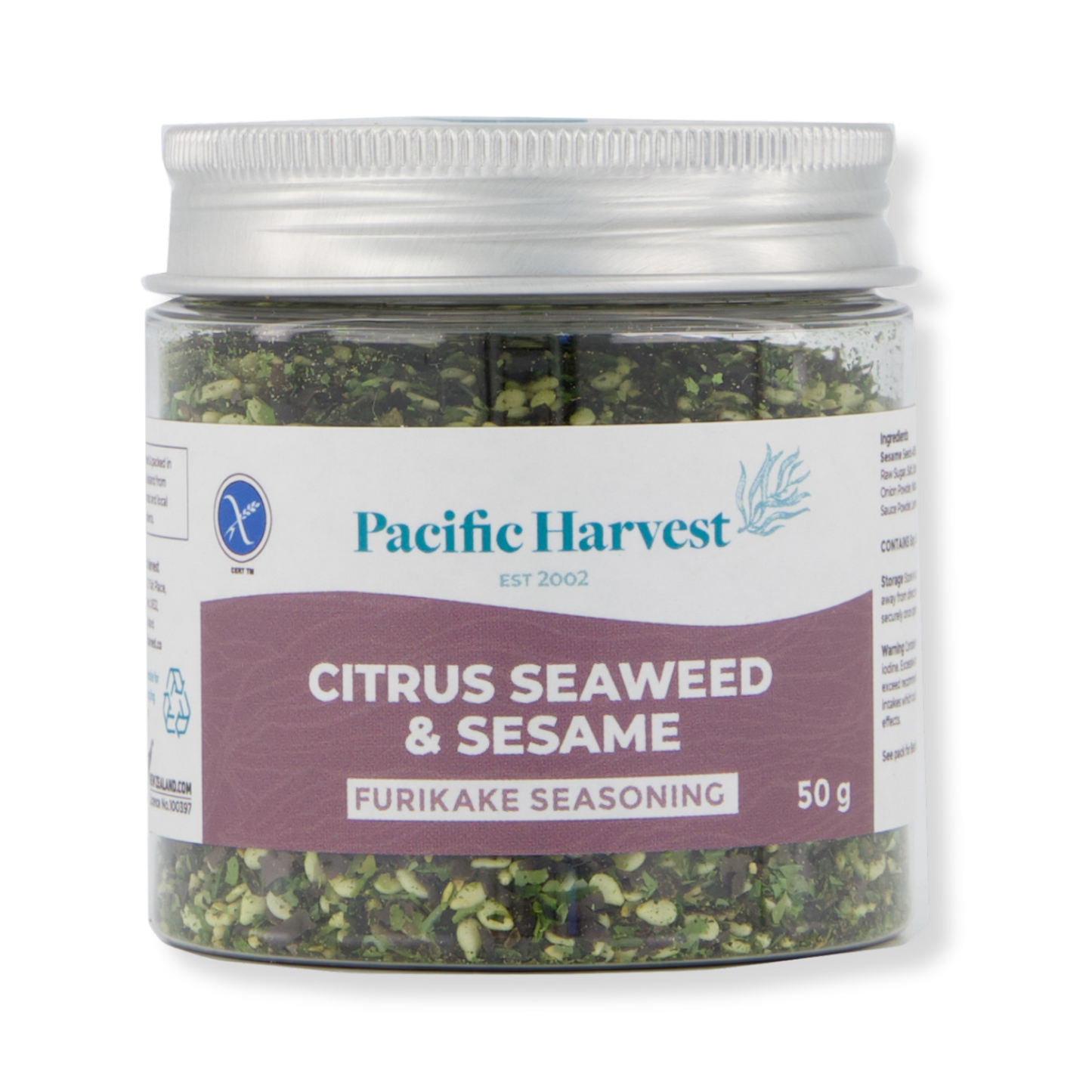 Citrus Seaweed & Sesame Seasoning - 50g