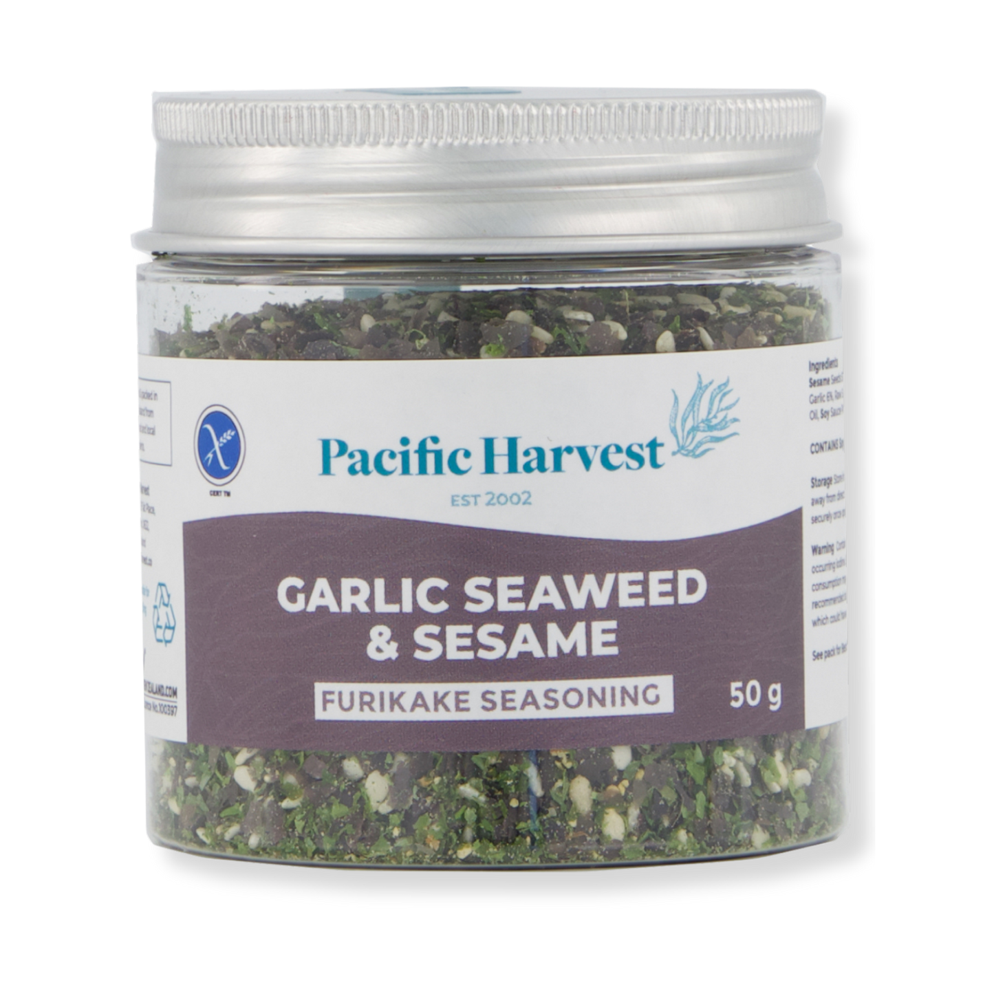 Garlic Seaweed & Sesame Seasoning - 50g