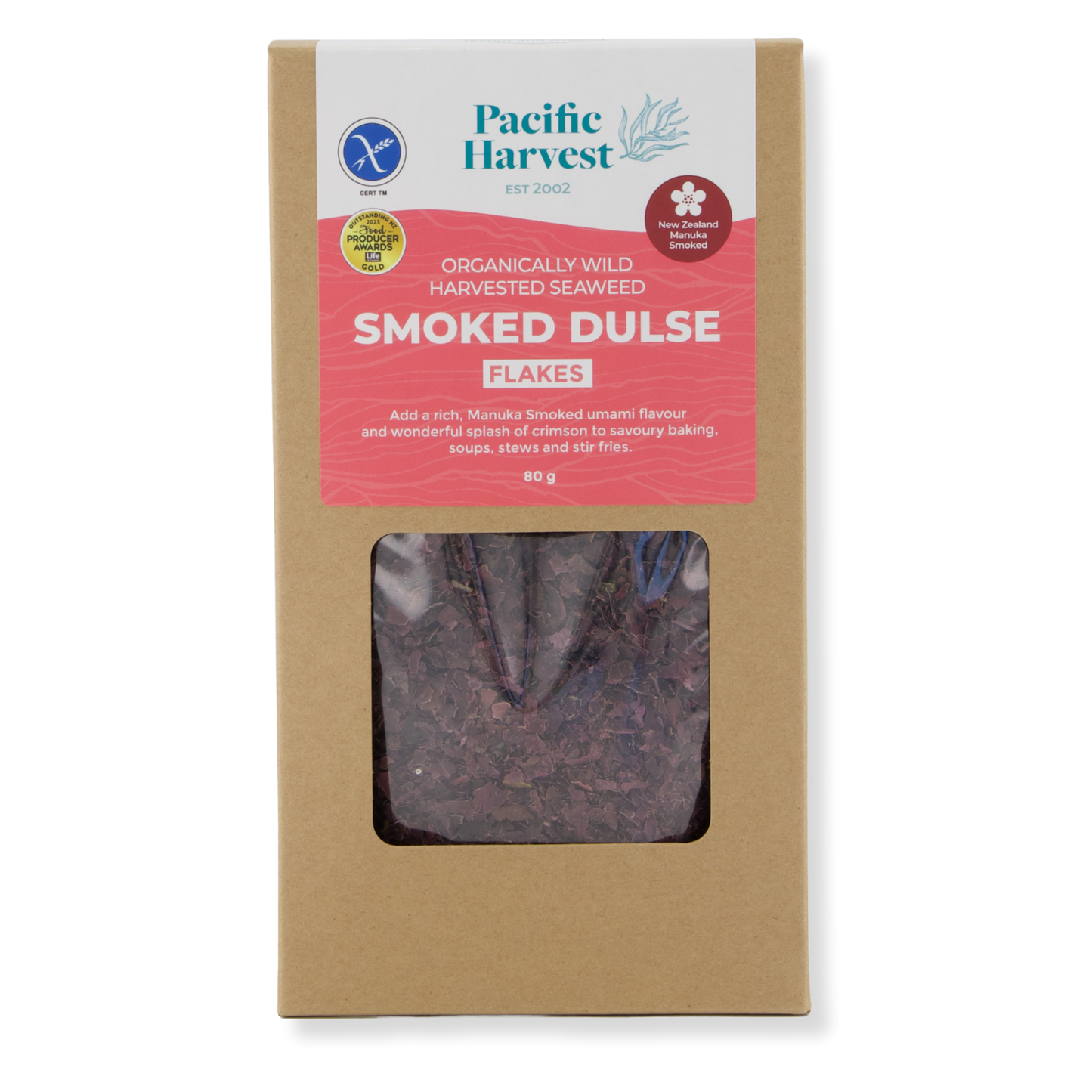 Manuka Smoked Dulse Flakes  - 80g