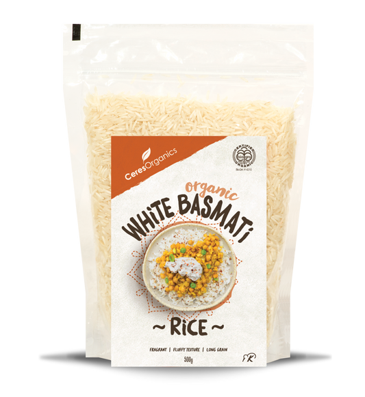 Organic Jasmine White Rice - 500g – Ceres Organics AU