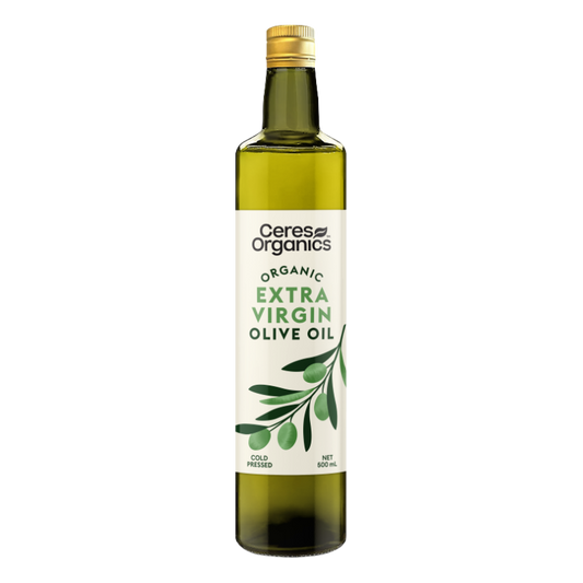 Organic Olive Oil, Extra Virgin Cold-Pressed - 500ml