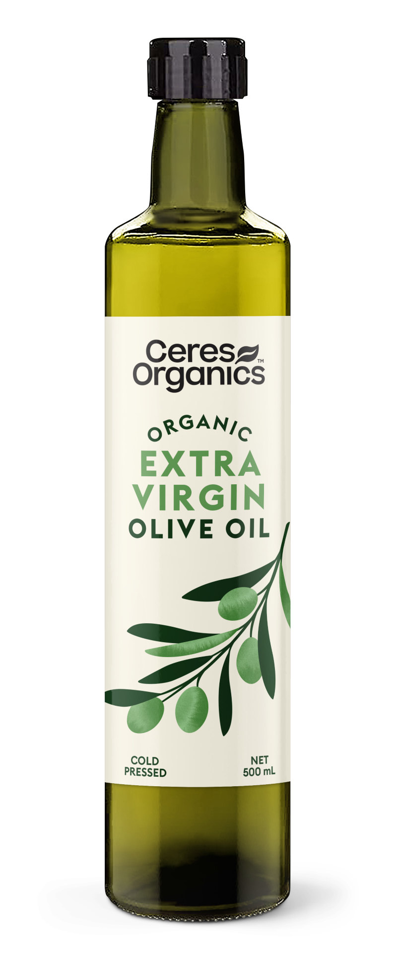 Organic Olive Oil, Extra Virgin Cold-Pressed - 500ml