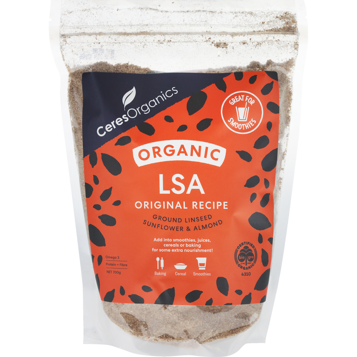 Organic LSA (Linseed, Sunflower Seed, Almond) - 700g