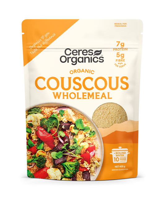 Organic Couscous, Wholemeal - 400g