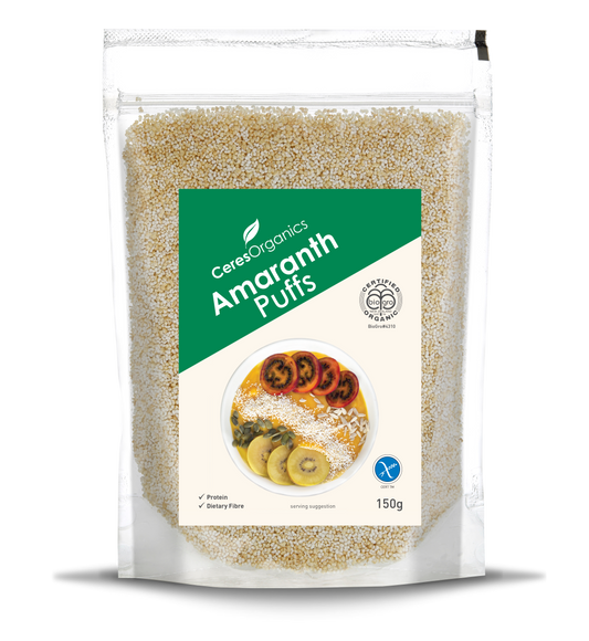Organic Amaranth Puffs - 150g