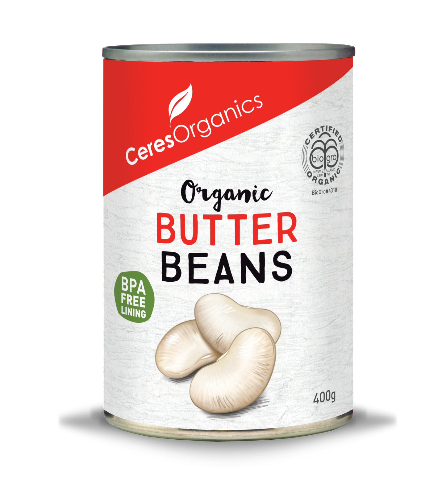 Organic Butter Beans - 400g