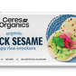 Organic Rice Crackers, Black Sesame - 100g