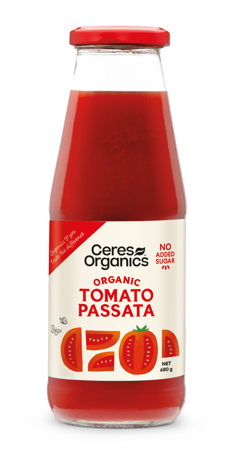 Passata Box Organic Tomato Passata - 680g – Ceres Organics AU