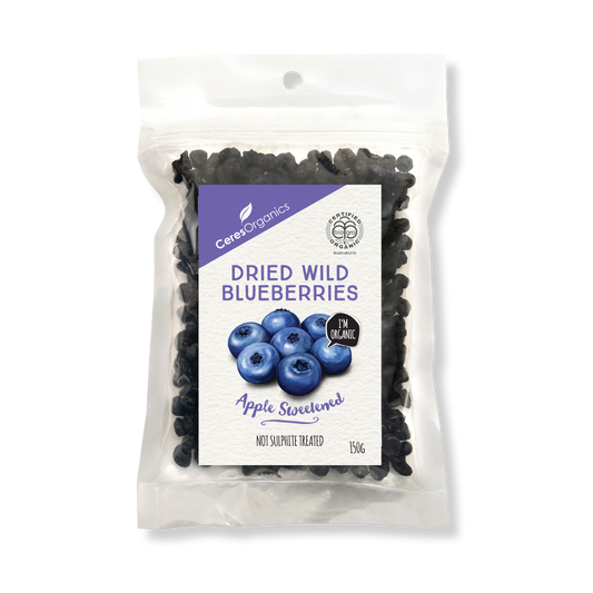 Organic Dried Wild Blueberries - 150g