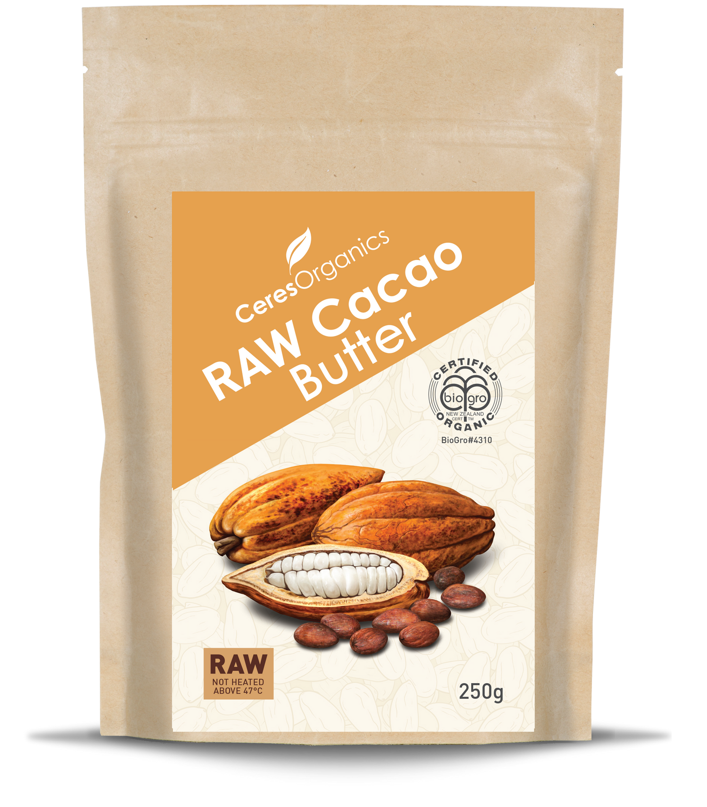 Organic RAW Cacao Butter - 250g