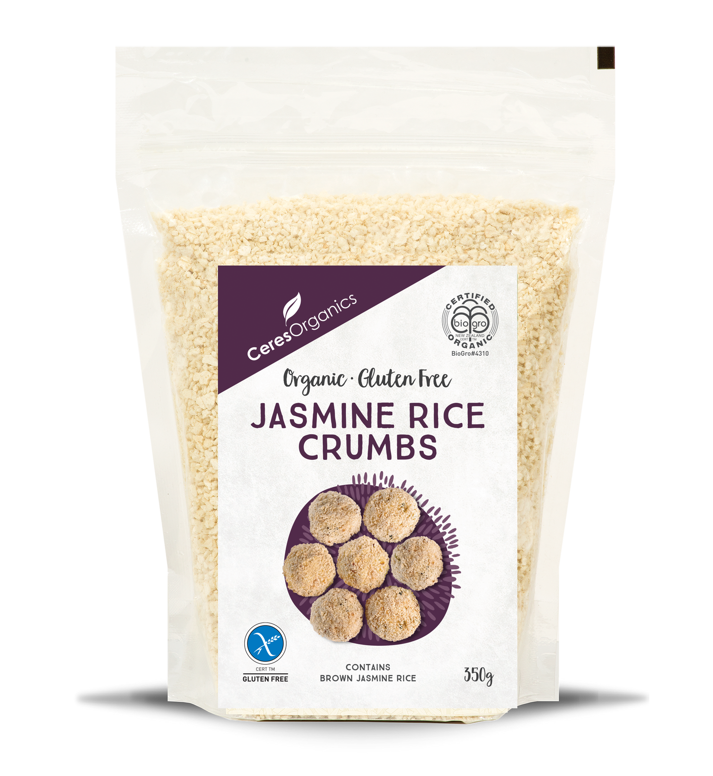 Organic Jasmine Rice Crumbs - 350g