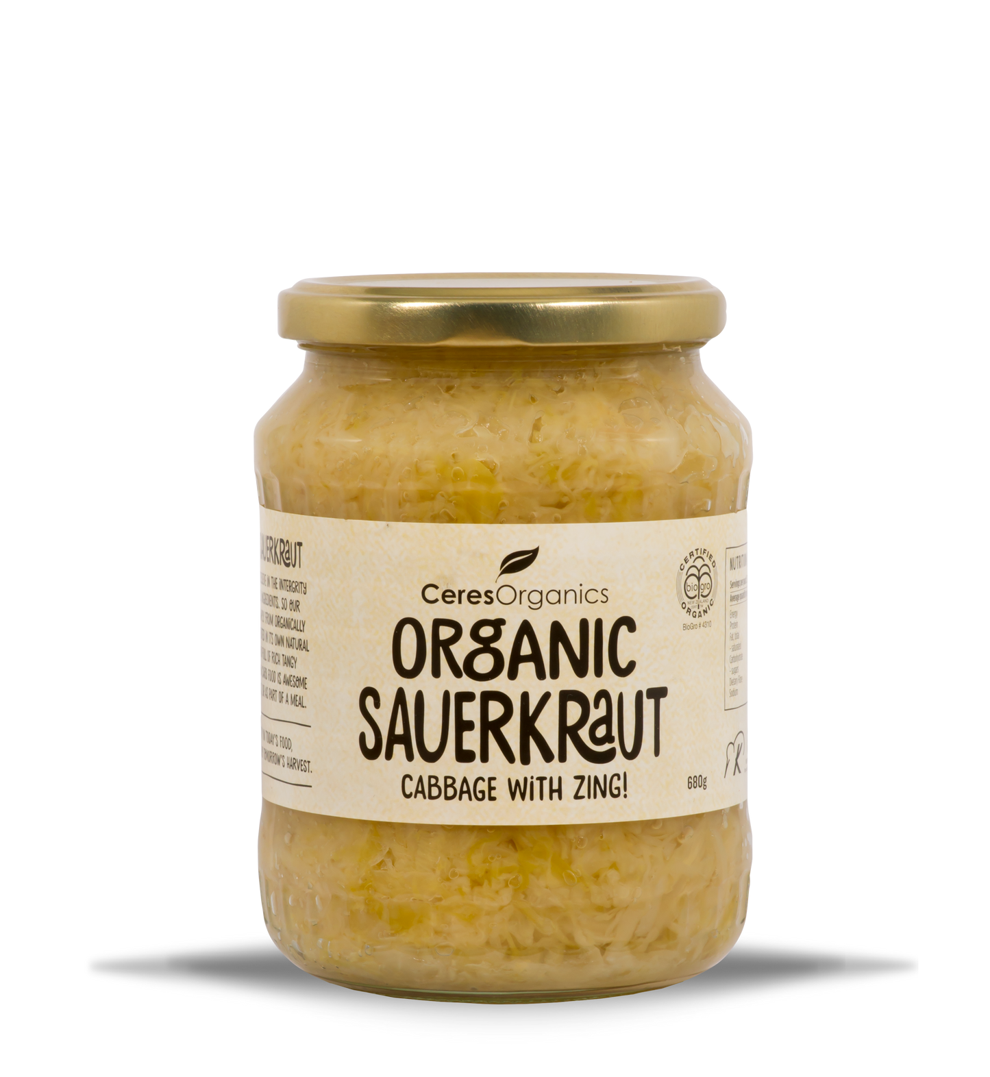 Organic Sauerkraut - 680g