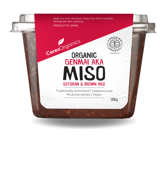 Organic Brown Rice Red Miso (Genmai Aka) - 300g