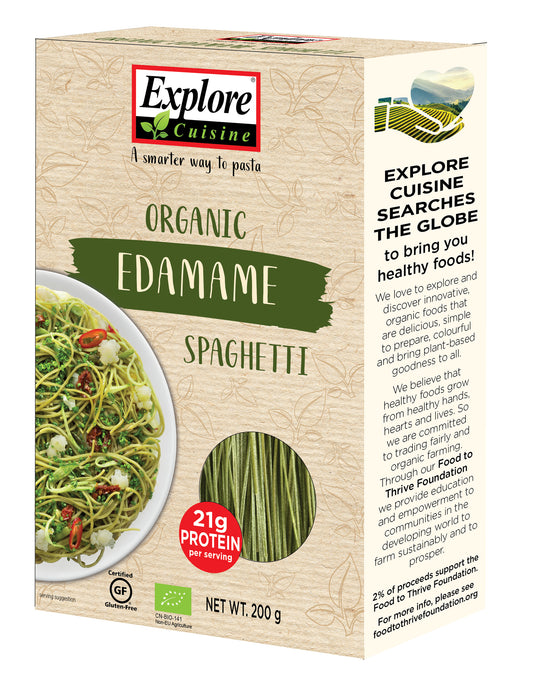Explore Cuisine Organic Edamame Spaghetti - 200g