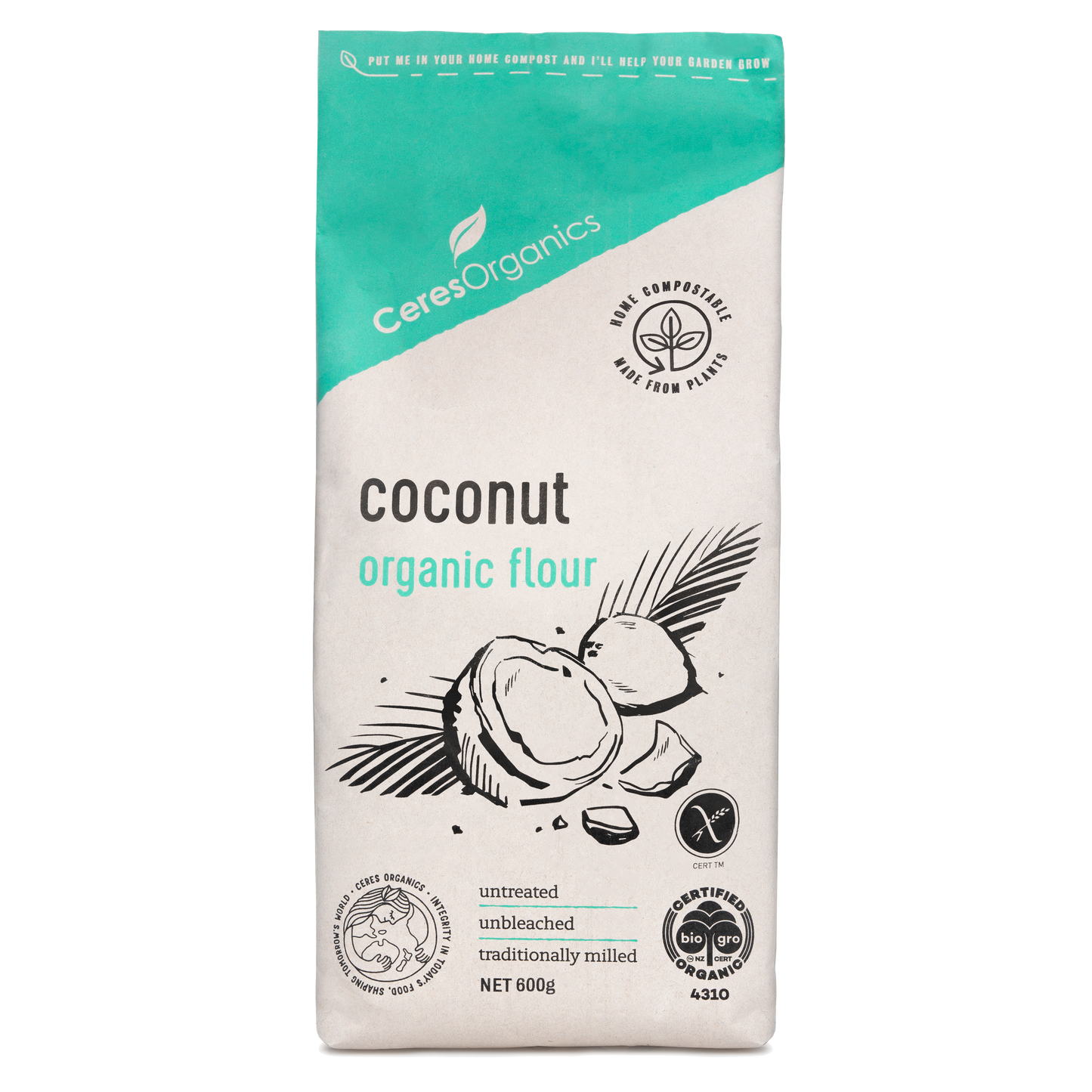 Organic Coconut Flour - 600g
