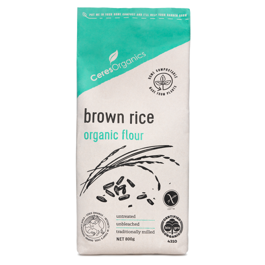 Organic Brown Rice Flour - 800g