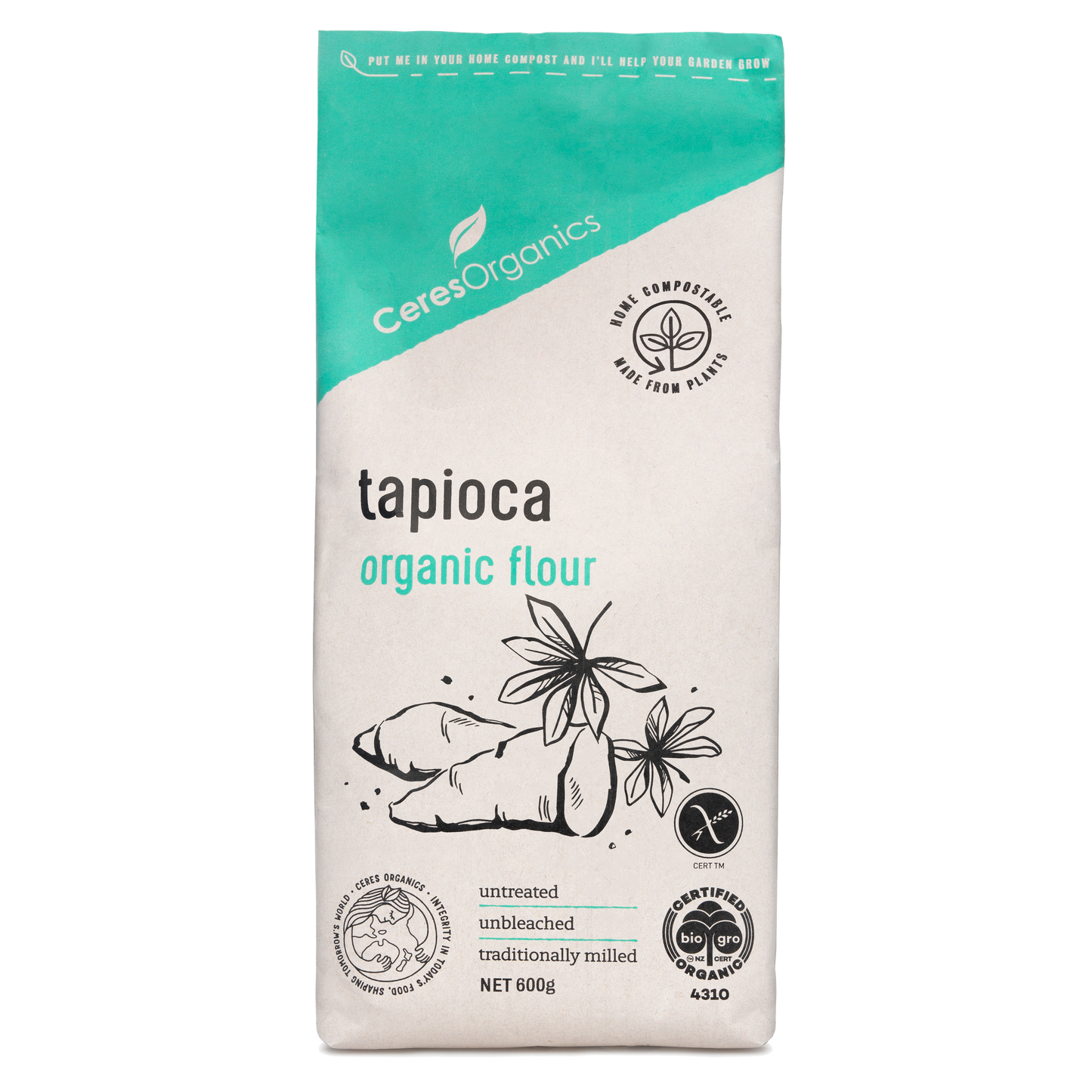 Organic Tapioca Flour - 600g