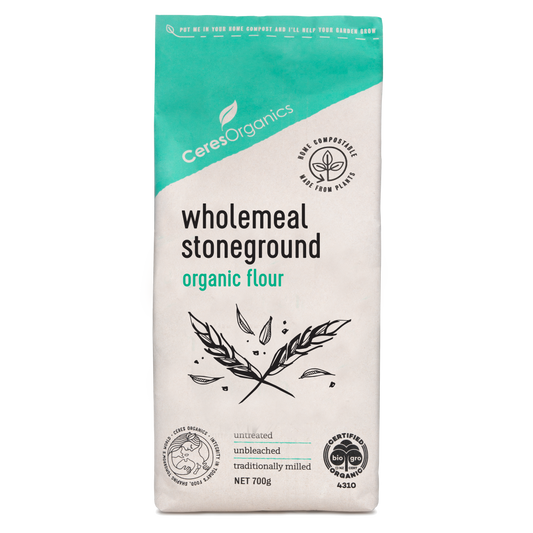 Organic Wholemeal Stoneground Flour - 800g