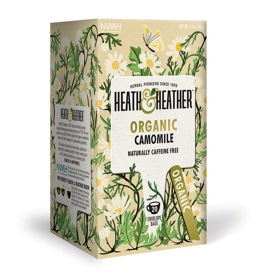 Heath & Heather Organic Camomile Tea - 20 Bag