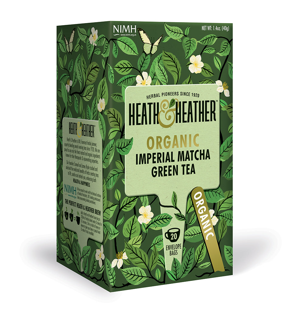 Heath & Heather Organic Imperial Matcha Green Tea - 20 Bag