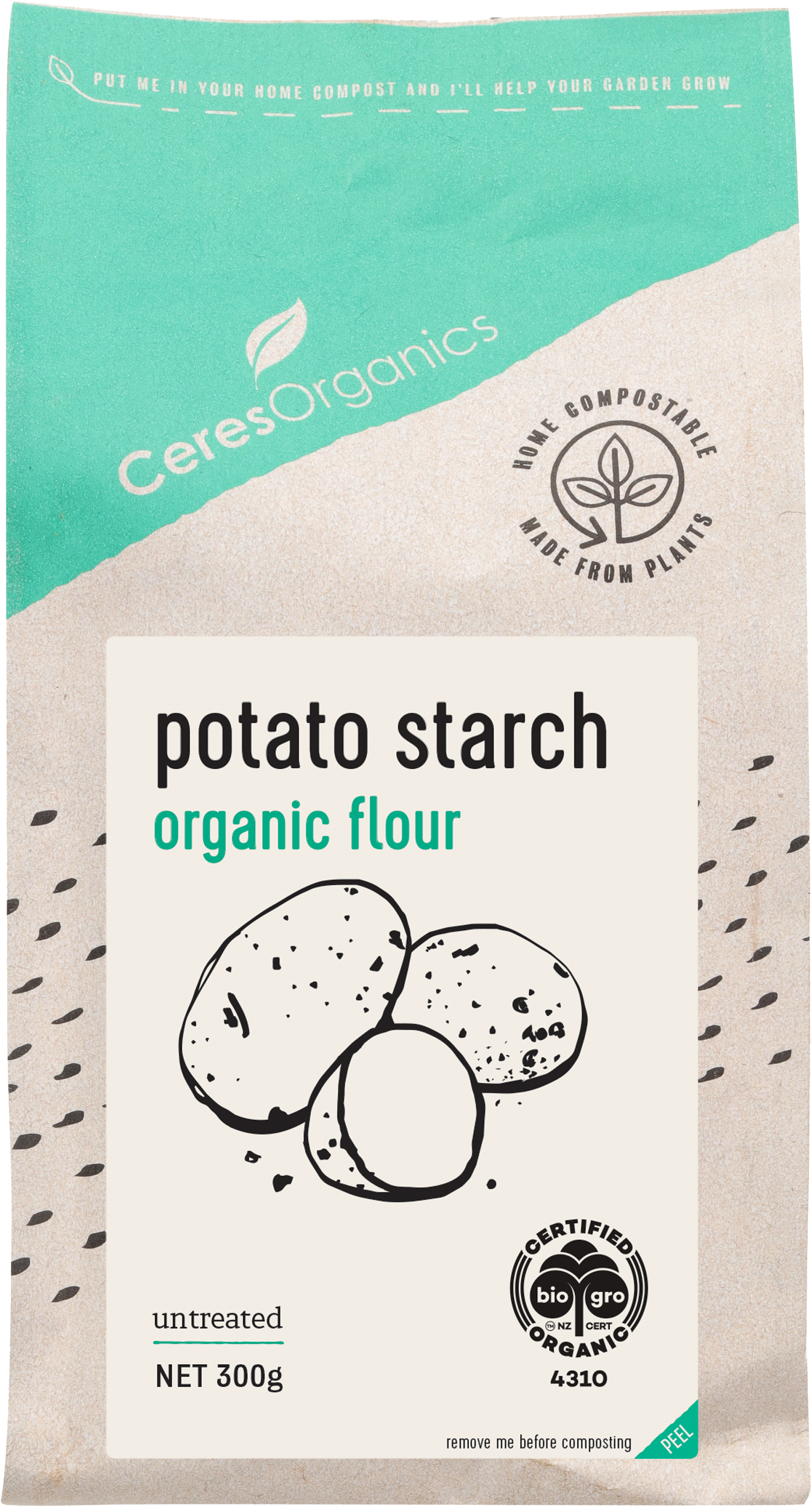 Organic Potato Starch Flour - 300g
