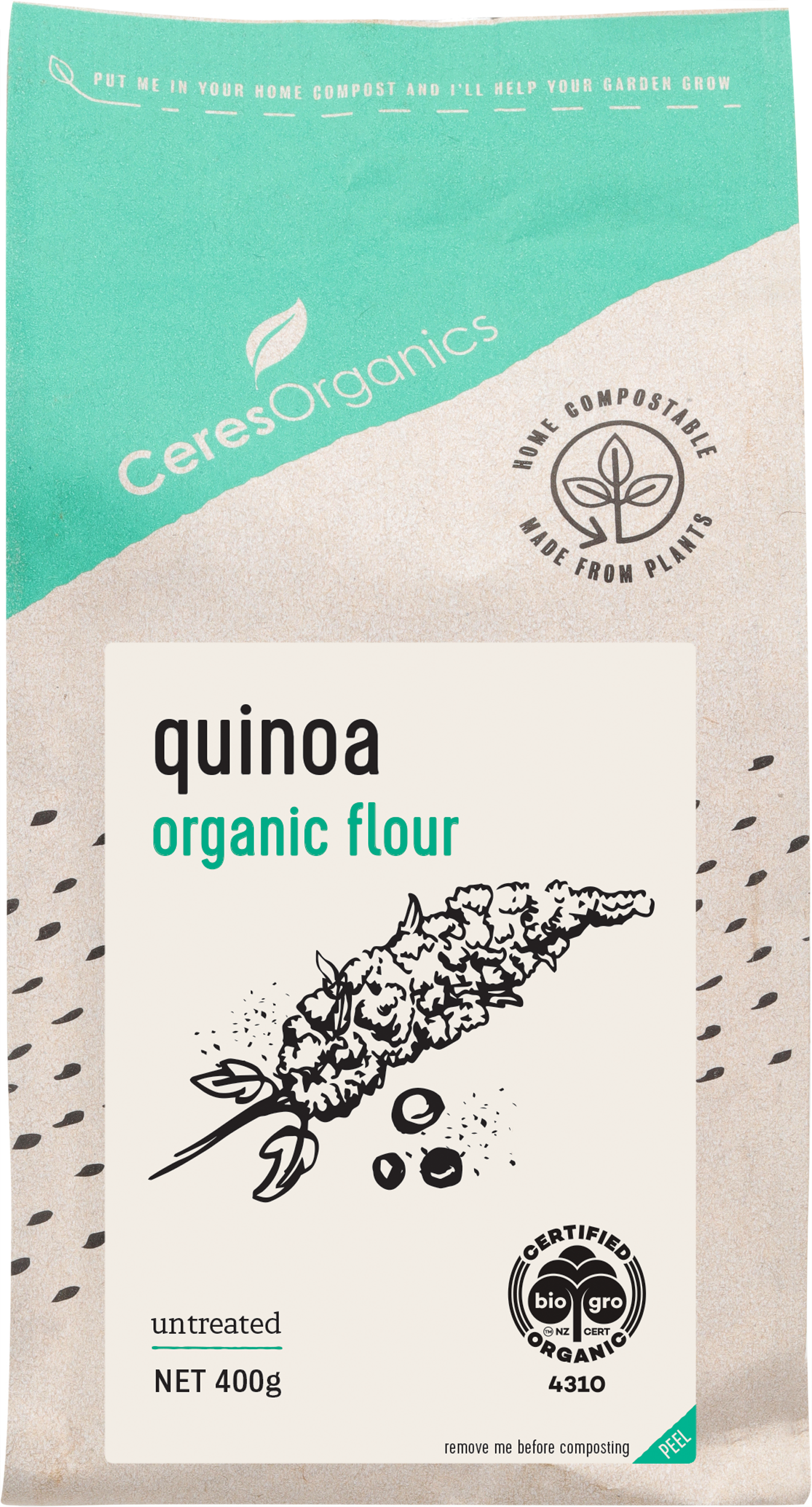 Organic Quinoa Flour - 400g
