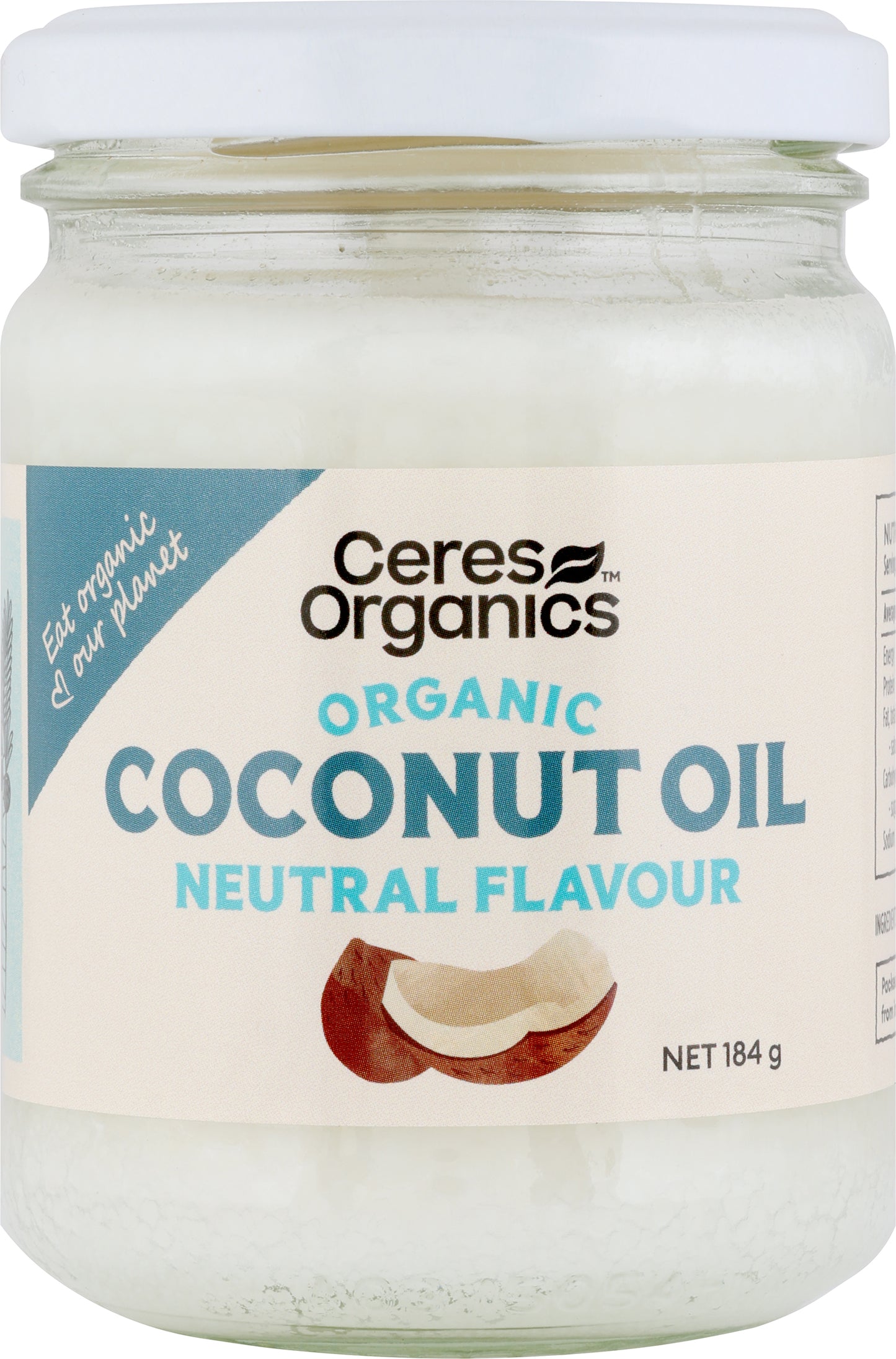 Organic Coconut Oil, Neutral Flavour (formerly High Heat) - 200ml