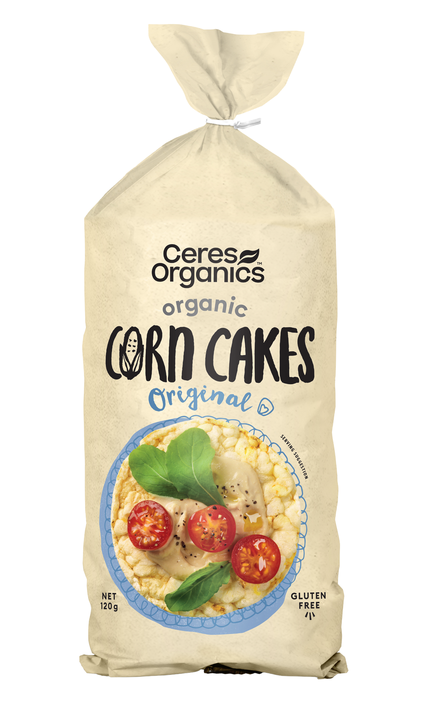 Organic Corn Cakes - 120g