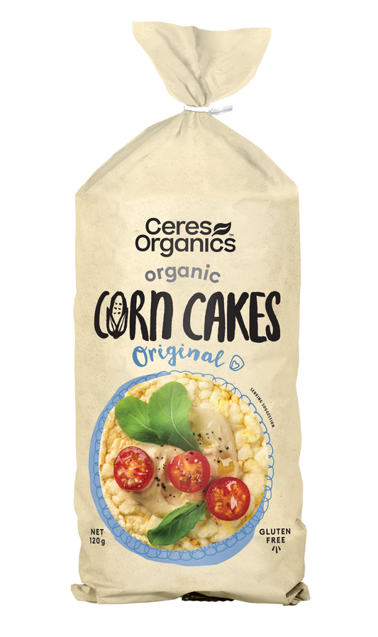 Organic Corn Cakes - 120g