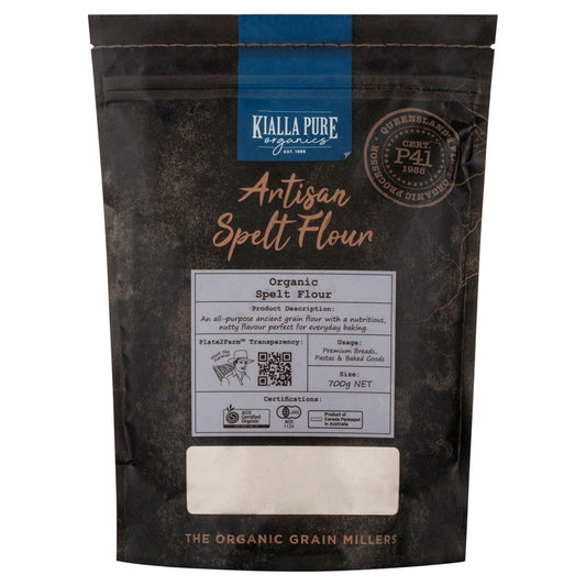 Kialla Pure Organic Spelt Flour - 700g