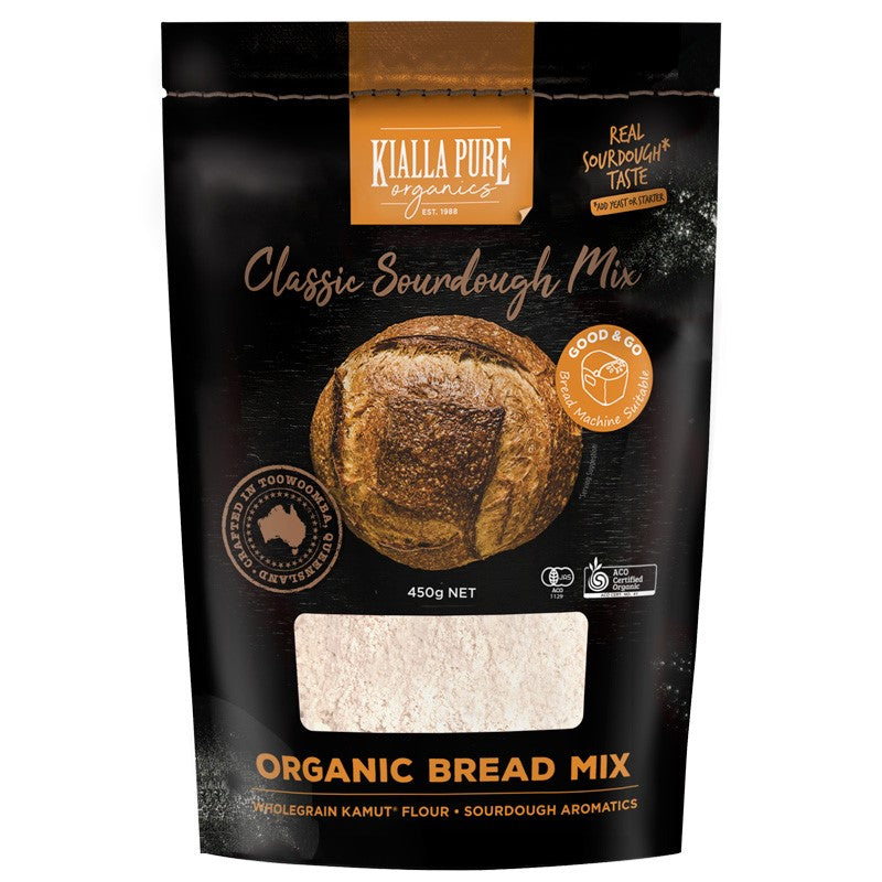 Kialla Pure Organic Classic Sourdough Bread Mix - 450g