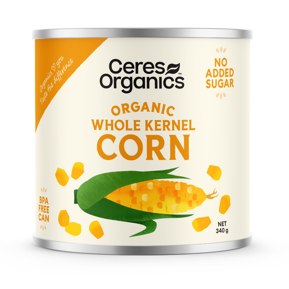 Organic Corn Kernels - 340g