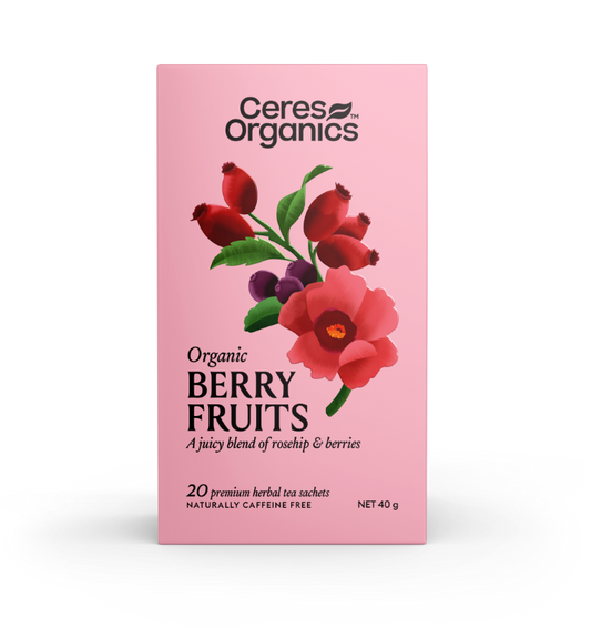 Organic Berry Fruits Herbal Tea - 20 Bag