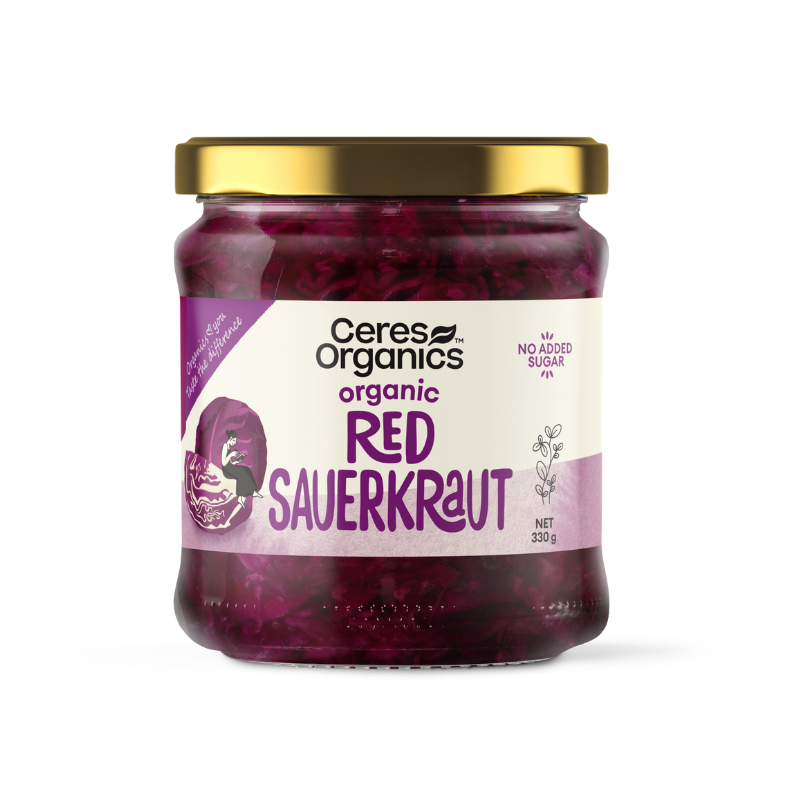 Organic Red Sauerkraut - 330g