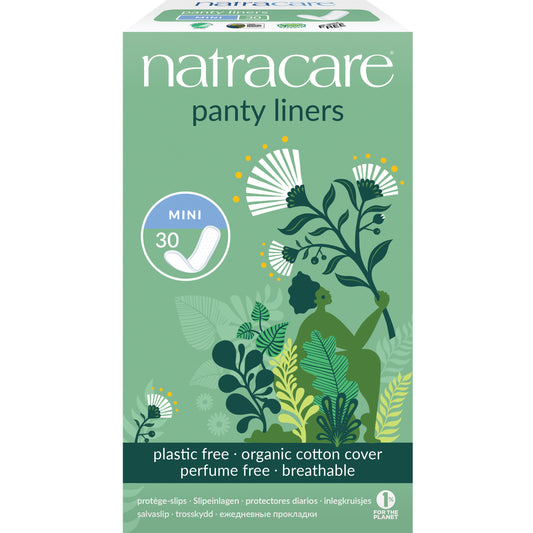 Natracare Mini Panty Liners 30s - 30pk