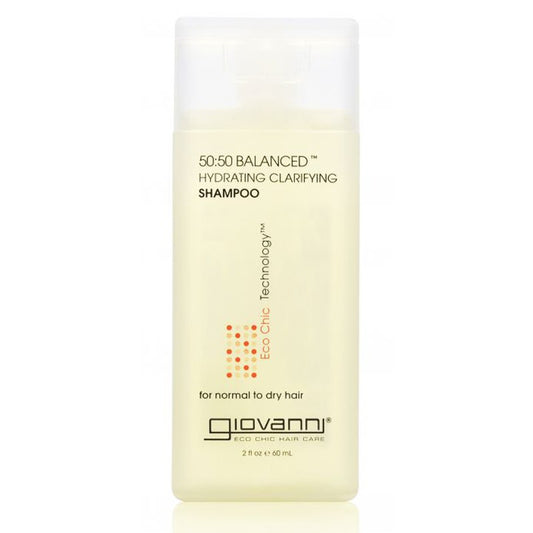 Giovanni 50/50 Balanced Hydrating Clarifying Shampoo 60ml - 60ml