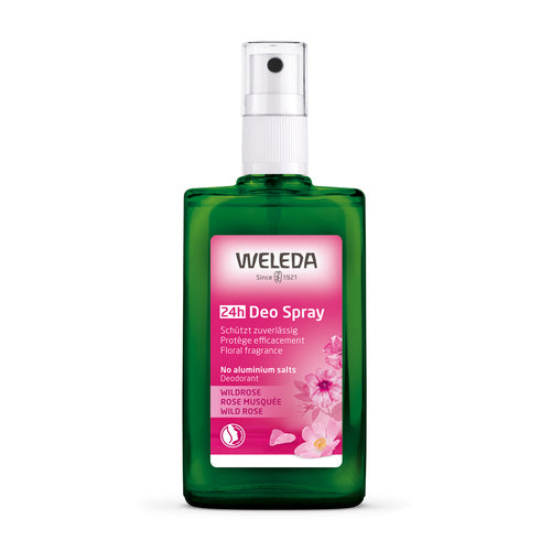 Weleda Floral Fresh Deo Spray- Wild Rose 100ml - 100ml