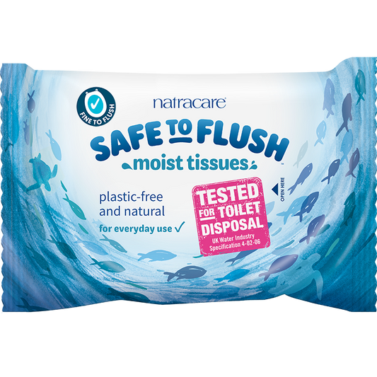 Safe to Flush Moist Tissues - 30pk